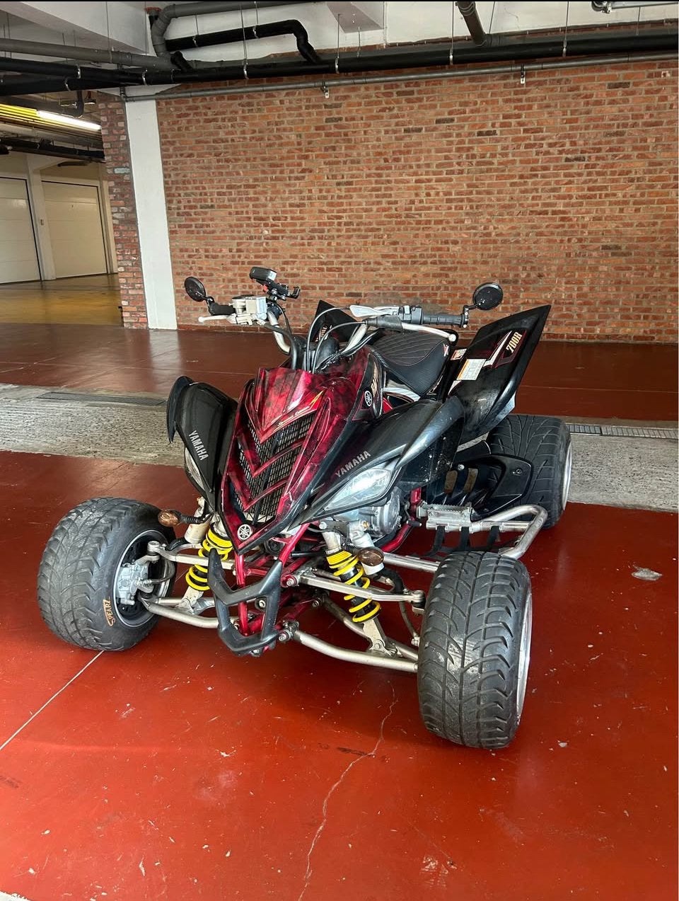 Yamaha Raptor 700r, 1 cylindre, 700 cm³, 12 à 35 kW