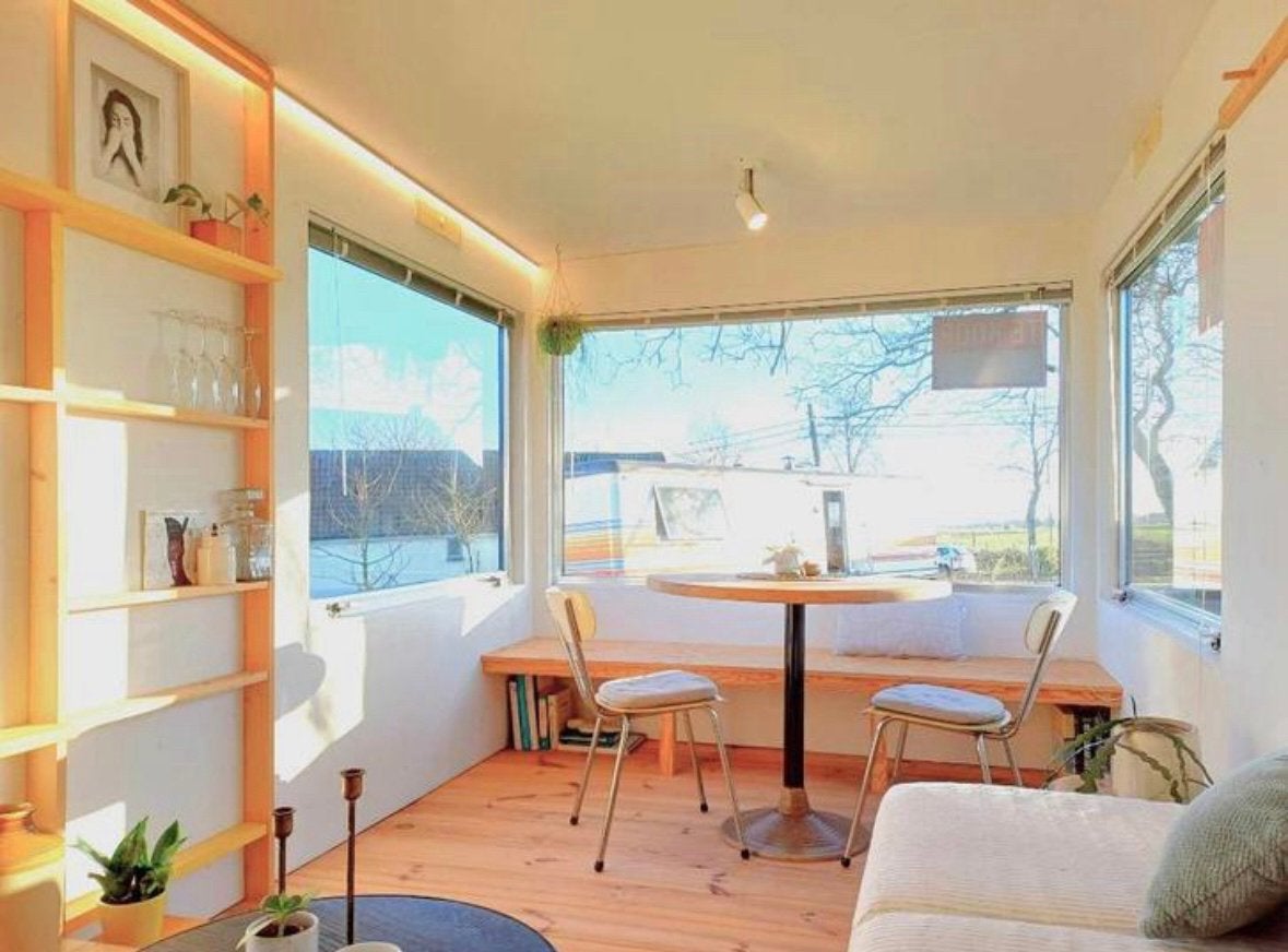 Ruime Tiny House op wielen, Caravans en Kamperen