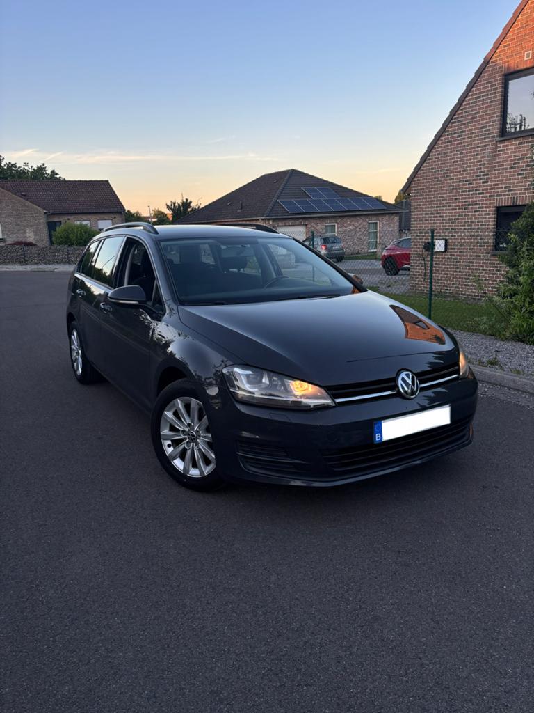 Volkswagen Golf 7 Variant (EURO 6B), Stof, 5 deurs, Zilver of Grijs, Te koop