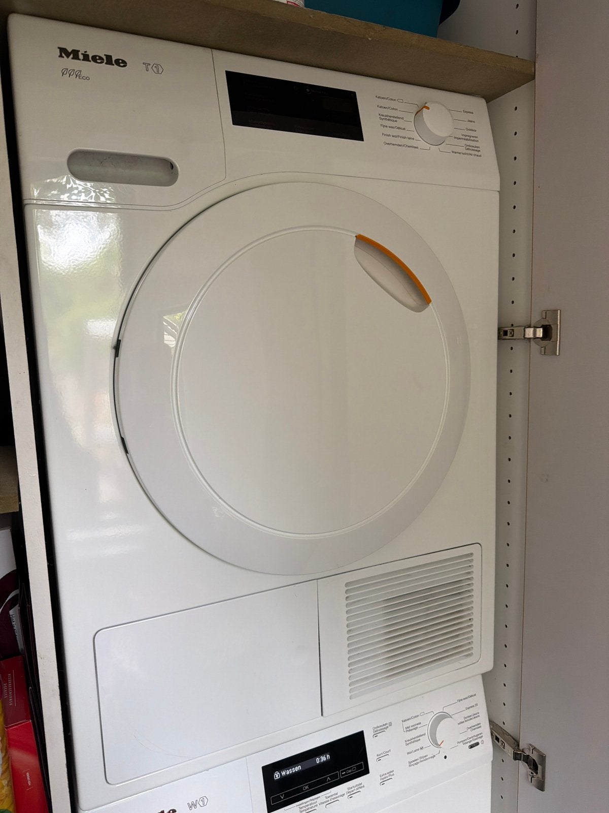 GERESERVEERD Miele T1 Eco warmtepompdroger TCE630 WP – 8 kg, Ophalen, Zo goed als nieuw