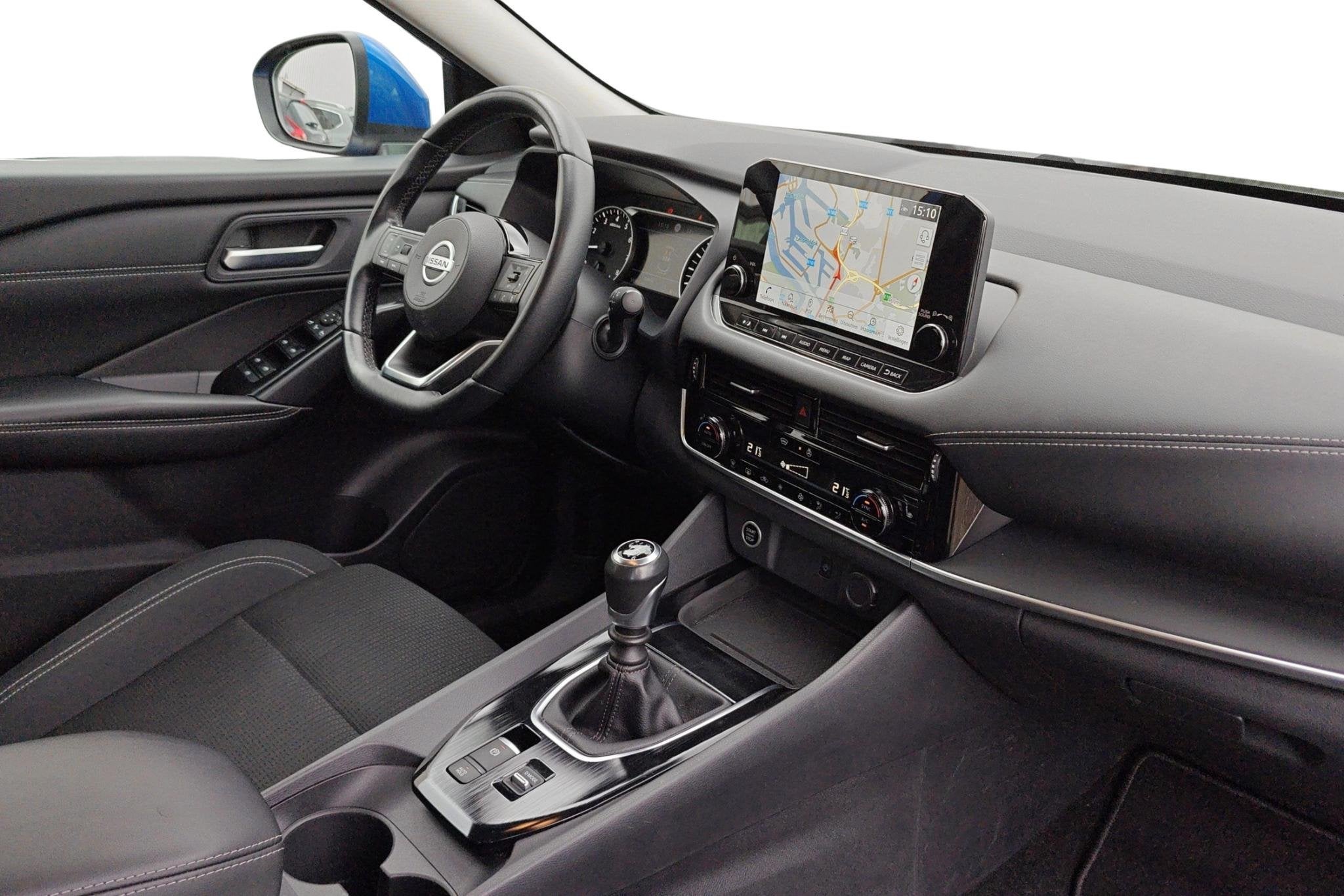 Nissan Qashqai MHEV Business Edition - incl 2 jaar KARE, Stof, Gebruikt, Zwart, 4 cilinders