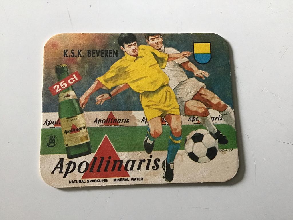 Viltje SK Beveren Apollinaris, Ophalen, Zo goed als nieuw, Viltje(s)