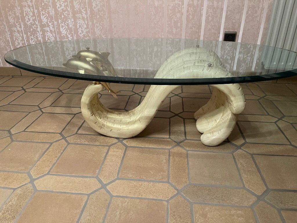 Salontafel, Ophalen, Ovaal