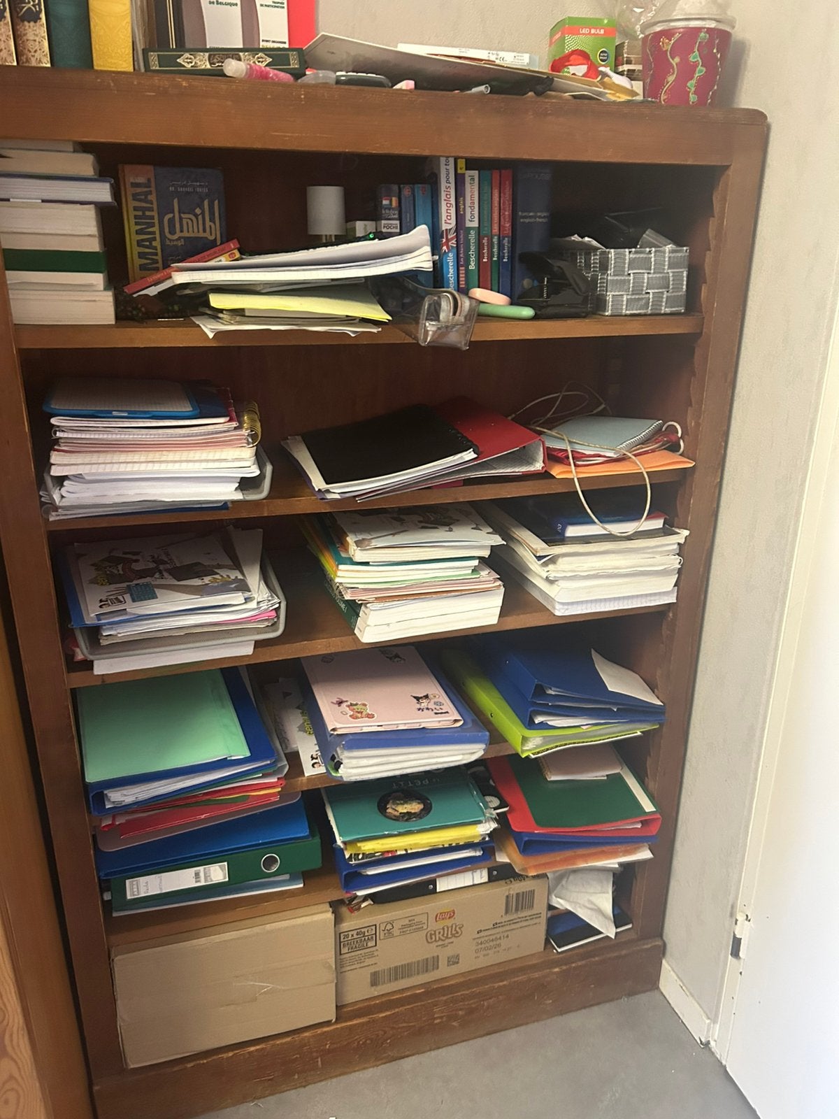 Bibliothèque en bois, Enlèvement, Comme neuf