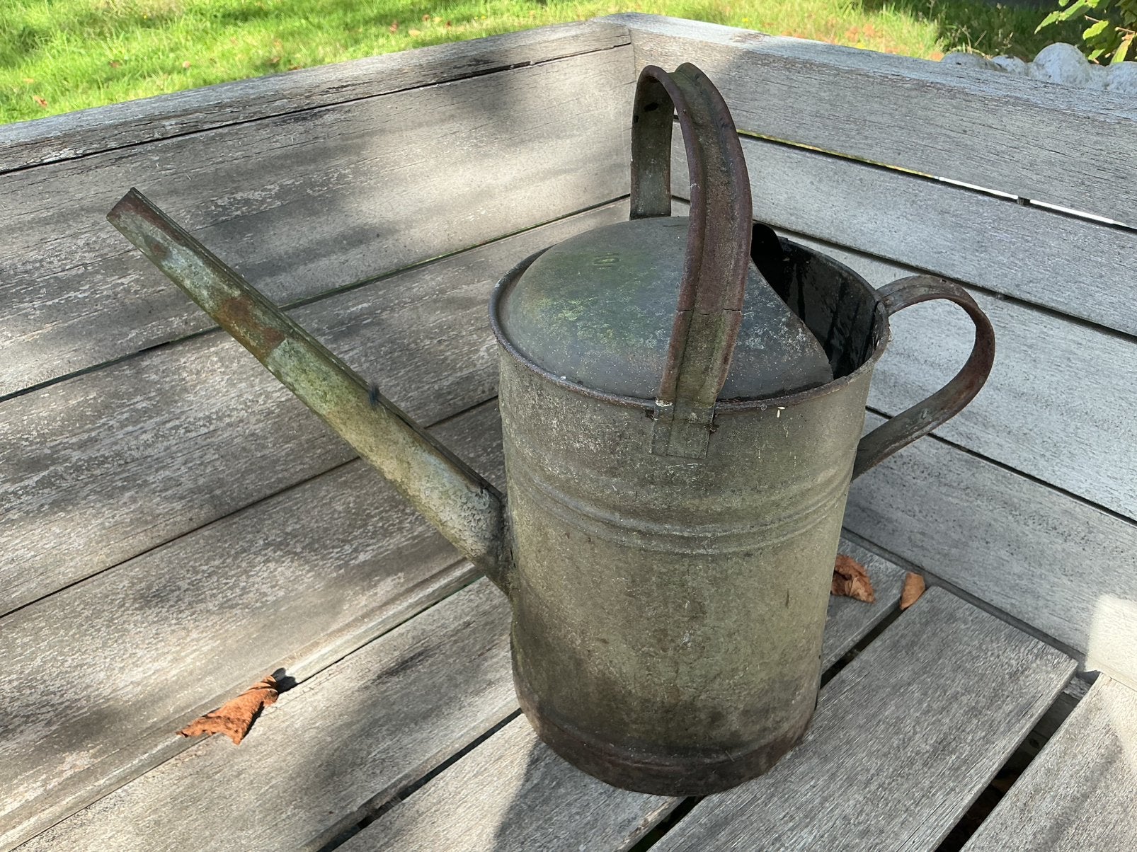 Zinken gieter, Tuin en Terras, Ophalen, Gebruikt