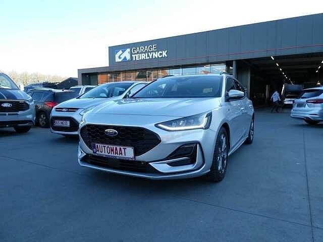 Ford Focus Break 1.0 i MHEV 155pk Automaat ST-Line BLIS ACC, Auto's, Ford, Euro 6, Bedrijf, USB, Zilver of Grijs