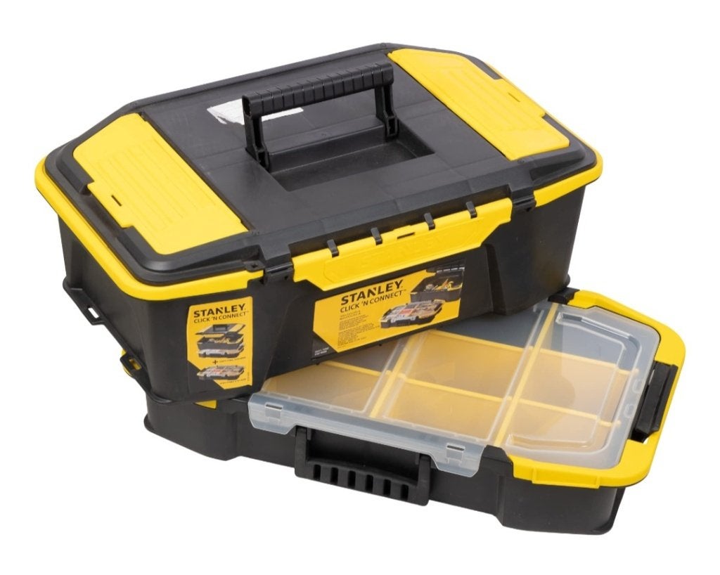 GIRAFE Evolution & BOITE OUTILS Stanley, prix pour les 2 !, Bricolage & Construction, Enlèvement, Comme neuf, Stanley