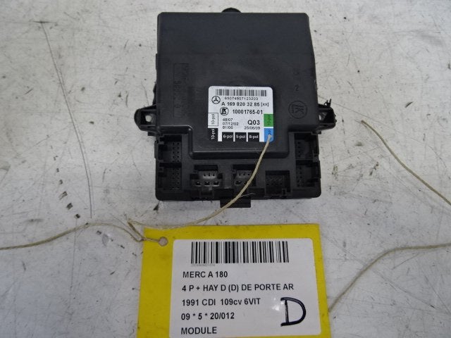 COMPUTER Mercedes-Benz A (W169) (A1698203285), Gebruikt, Mercedes-Benz