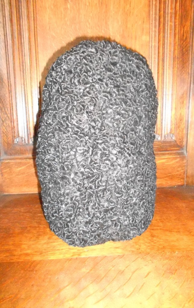 Antieke astrakan handwarmer, Ophalen, Dames