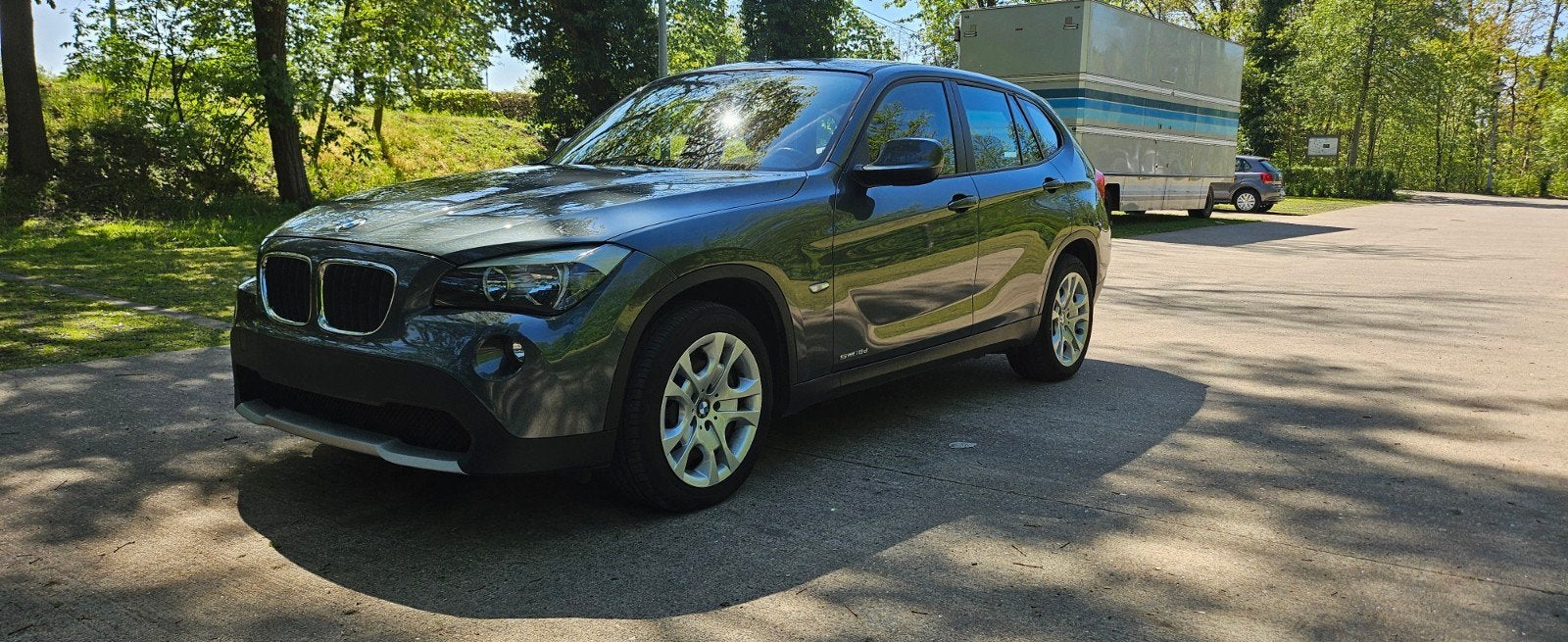 BMW X1 2.0 sDrive Bj.2010 Met 101.000 Km. Garantie!!, Autos, BMW, Achat, Boîte manuelle, 5 portes, Vert
