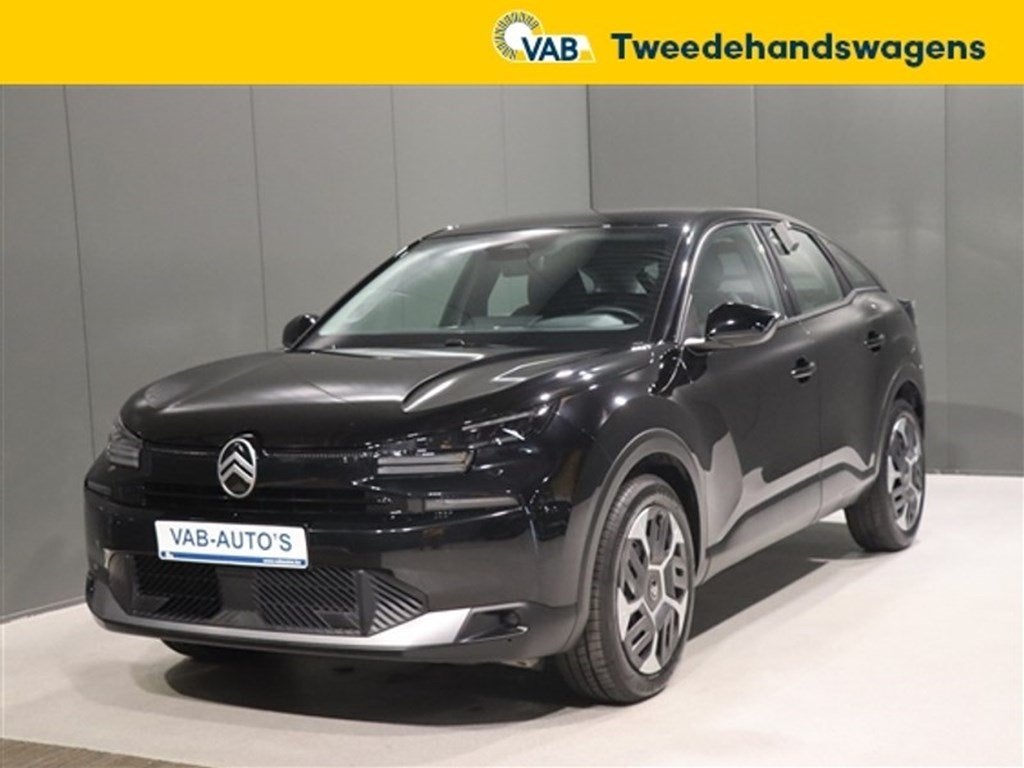 Citroen C4   1.2 mhev plus e-dcs6, Zwart, 136 pk, Zwart, Bedrijf