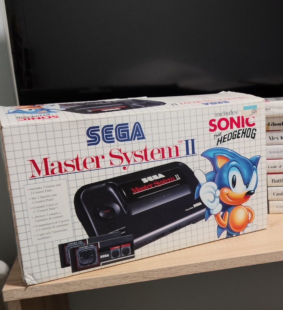 Sega Master 2 avec jouets, Master System, Enlèvement ou Envoi, Avec 1 manette, Utilisé