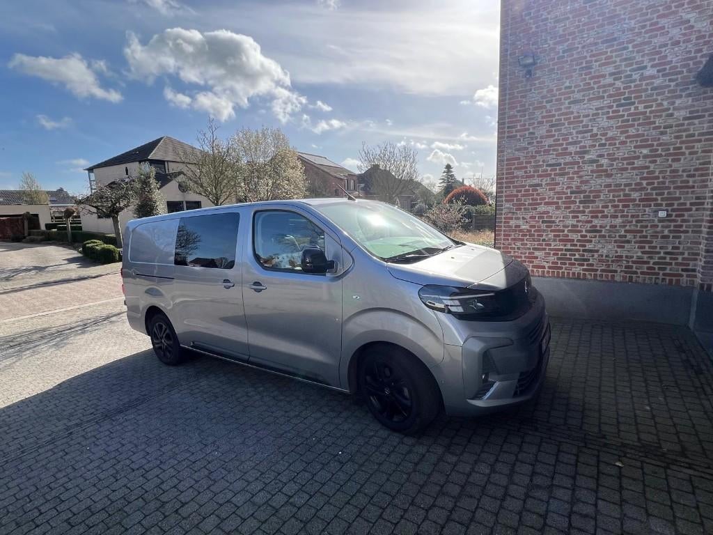 Opel VIVARO L3 Dubbele Cabine 150pk MT6 lichte vracht 2025, Cuir, Argent ou Gris, 1700 kg, Particulier