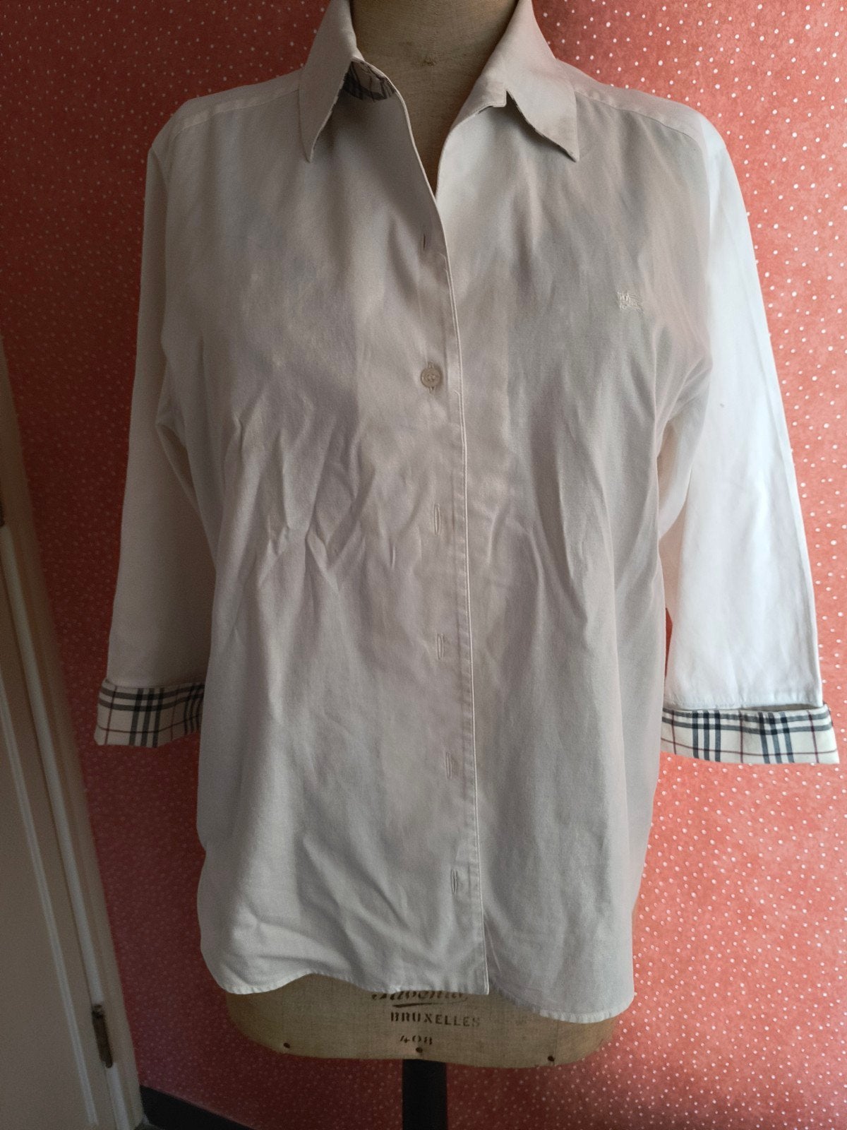 Burberry hemd maat 50/L, Kleding | Dames, Ophalen of Verzenden