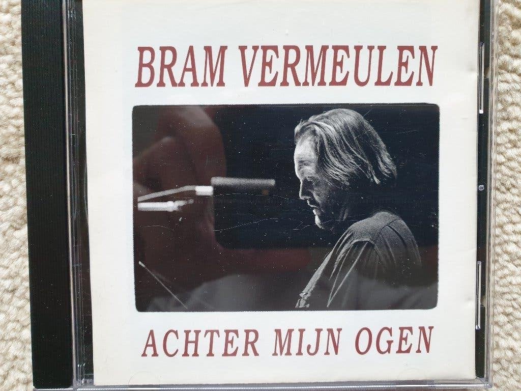 Bram Vermeulen: Achter mijn ogen - cd, Ophalen of Verzenden, Zo goed als nieuw