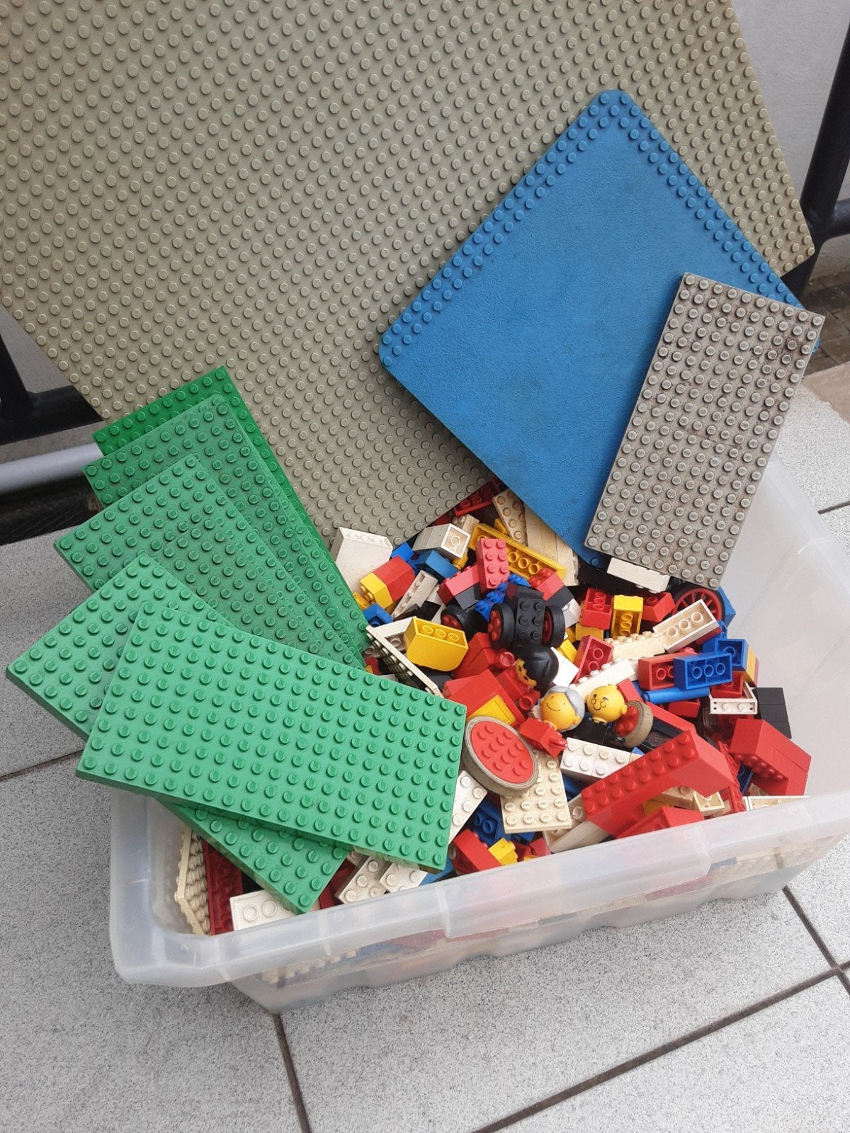 Vintage lego bouwstenen, bouwplaten jaren 80 & 90 staat, Kinderen en Baby's, Speelgoed | Duplo en Lego, Ophalen, Gebruikt, Losse stenen
