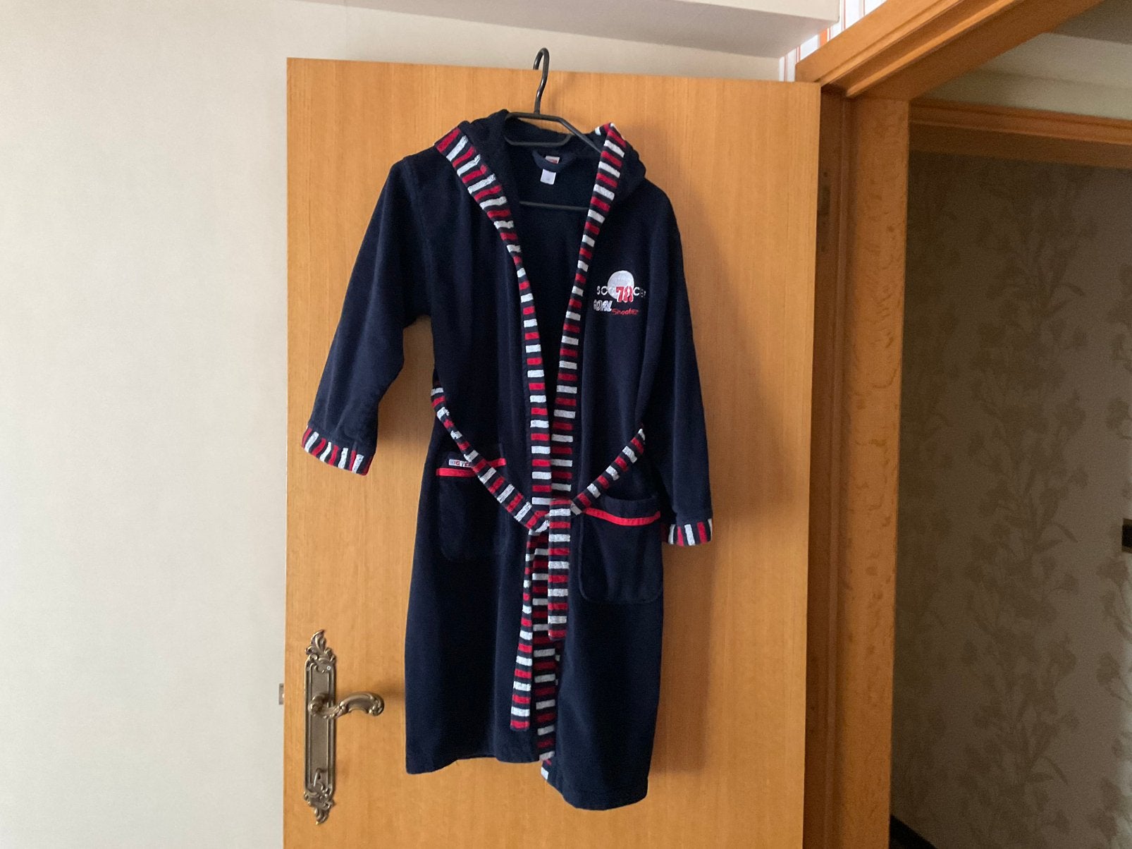 Badjas met kap, Kinderen en Baby's, Kinderkleding | Maat 158, Ophalen of Verzenden, Gebruikt, Jongen
