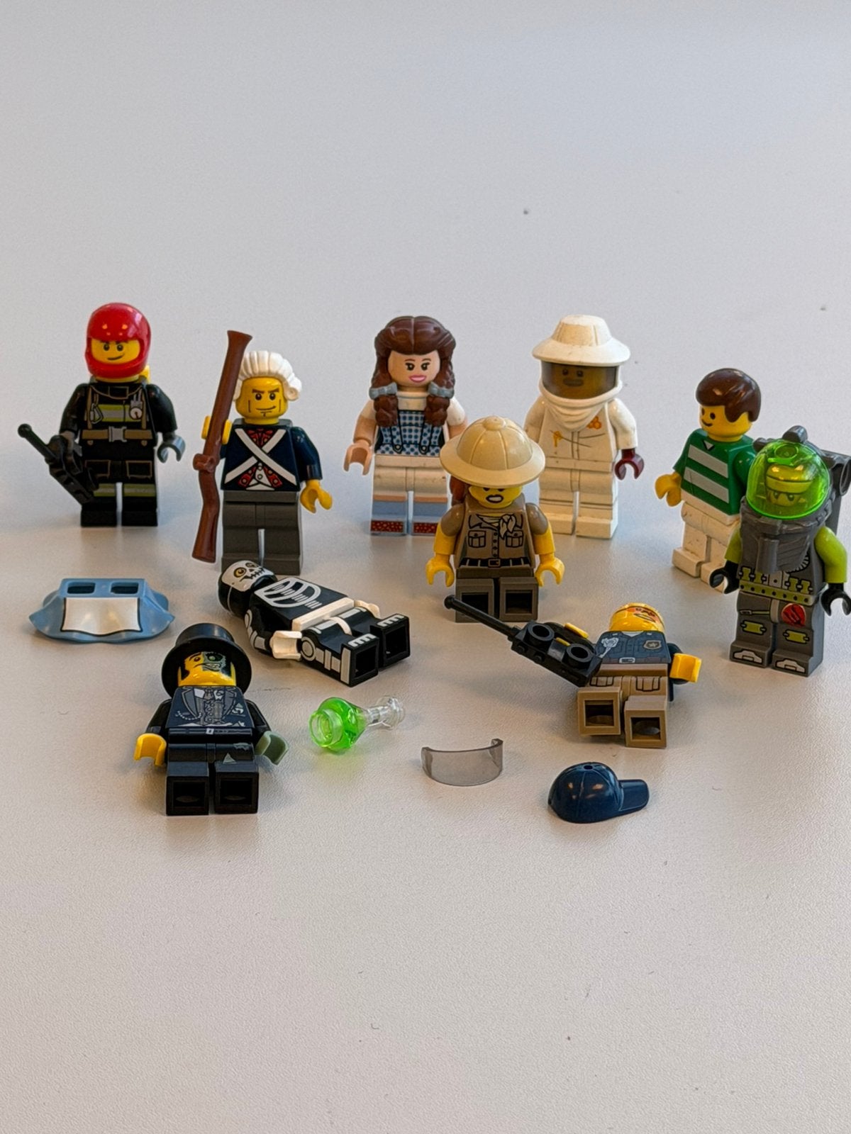 LEGO Minifiguren Lot Hidden Side Indiana Jones Jurassic city, Ophalen of Verzenden, Zo goed als nieuw, Minifiguur, Lego