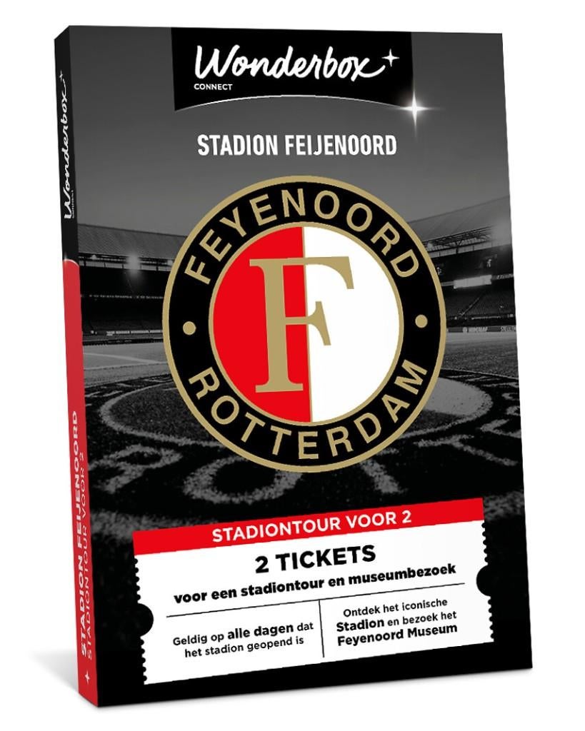 stadiumtour Feyenoord 2 tickets, Enlèvement, Neuf, Autres types
