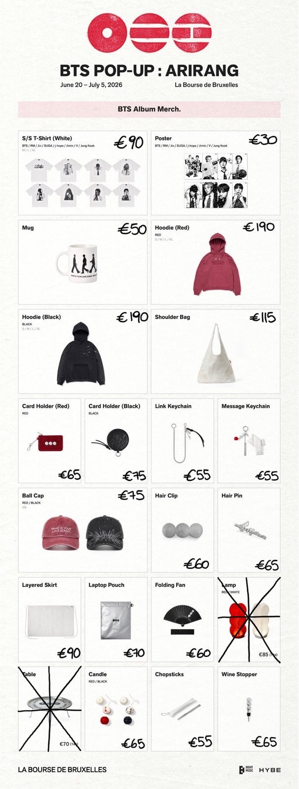 BTS Arirang merch, Vêtements | Femmes, Pulls & Gilets, Enlèvement ou Envoi, Comme neuf