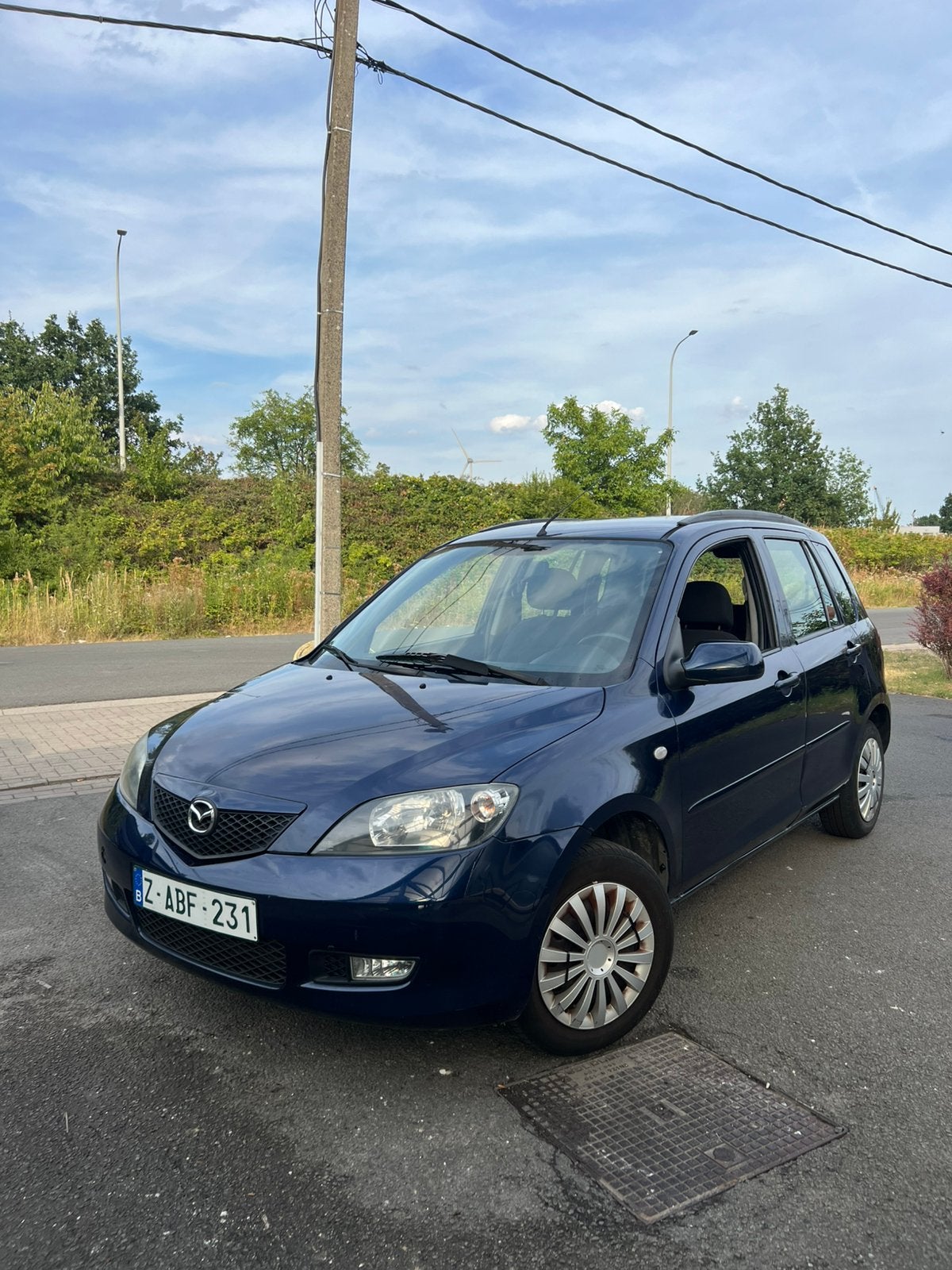 Mazda 2 met airco, Rétroviseurs électriques, Achat, Boîte manuelle, 5 portes