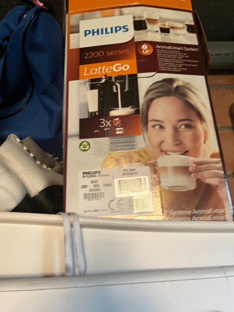 Philips latte go 2200, Autres modèles, Réservoir d'eau amovible, Café en grains, Comme neuf