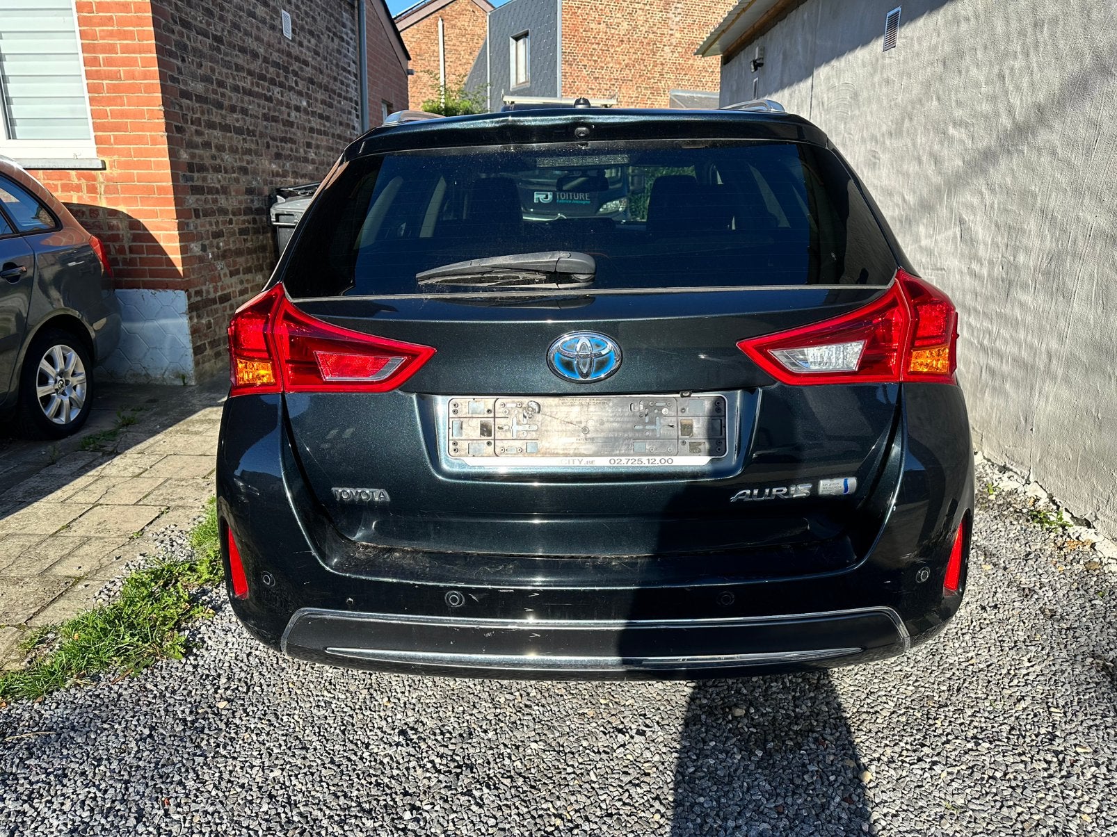 Toyota Auris 1.8hsi hybride automatique, Auto's, Automaat, Zwart, Zwart, Leder