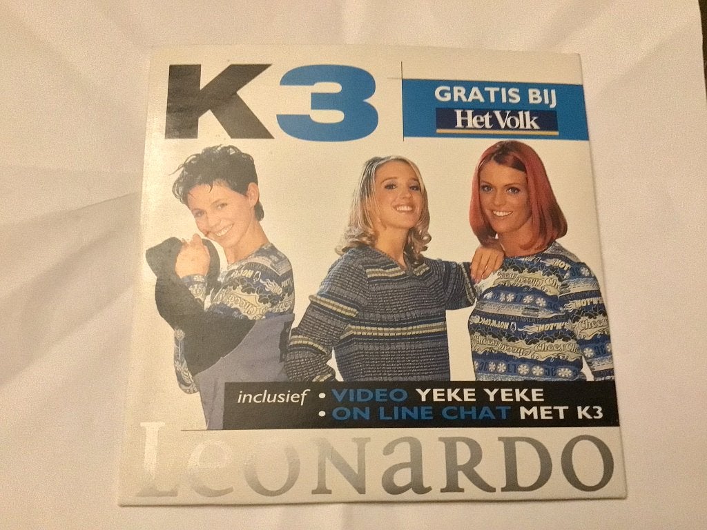 Originele K3 Cd Leonardo Yeke Yeke, Verzamelen, Ophalen of Verzenden