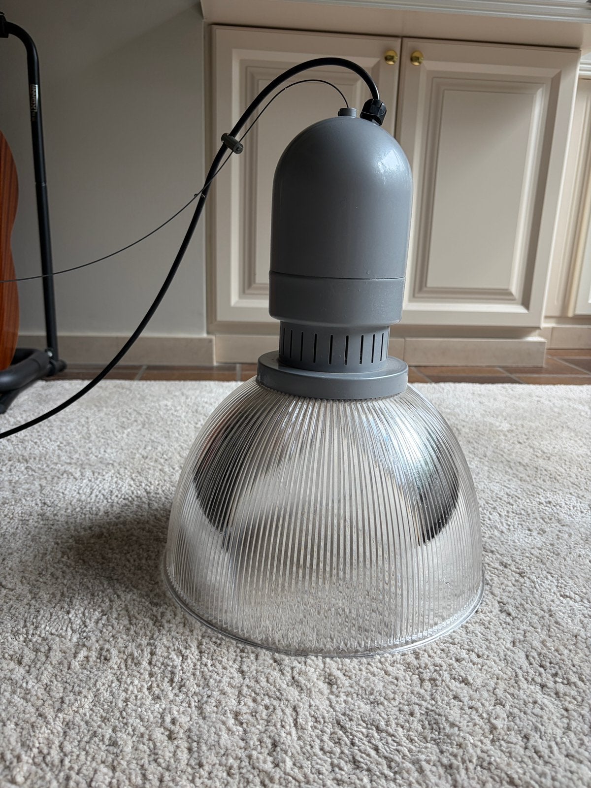 4x grote industriële fabriekslamp / hanglamp, Maison & Meubles, Lampes | Suspensions, Enlèvement ou Envoi, Utilisé