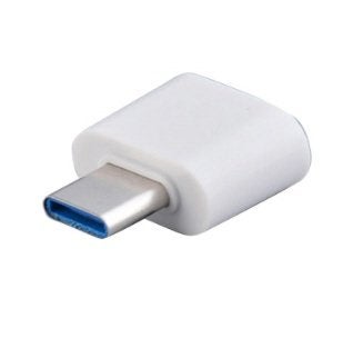 OTG USB-C / USB-A OnTheGo Converter Adapter - Android - Wit, Ophalen of Verzenden, Nieuw