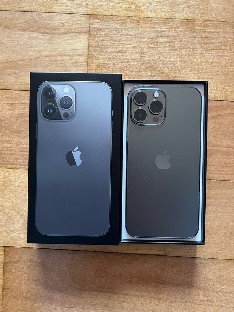 Apple iphone 13 pro 256 GB space gray nieuwstaat garantie., Ophalen, Zo goed als nieuw, Apple