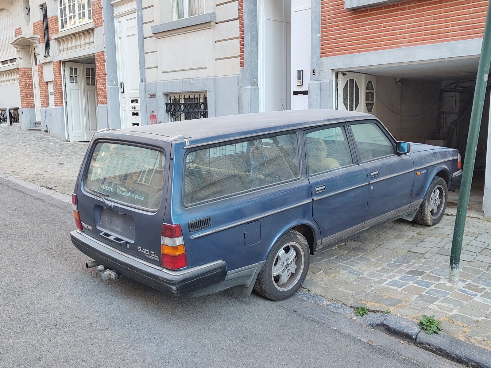 Volvo 245 break, Enlèvement