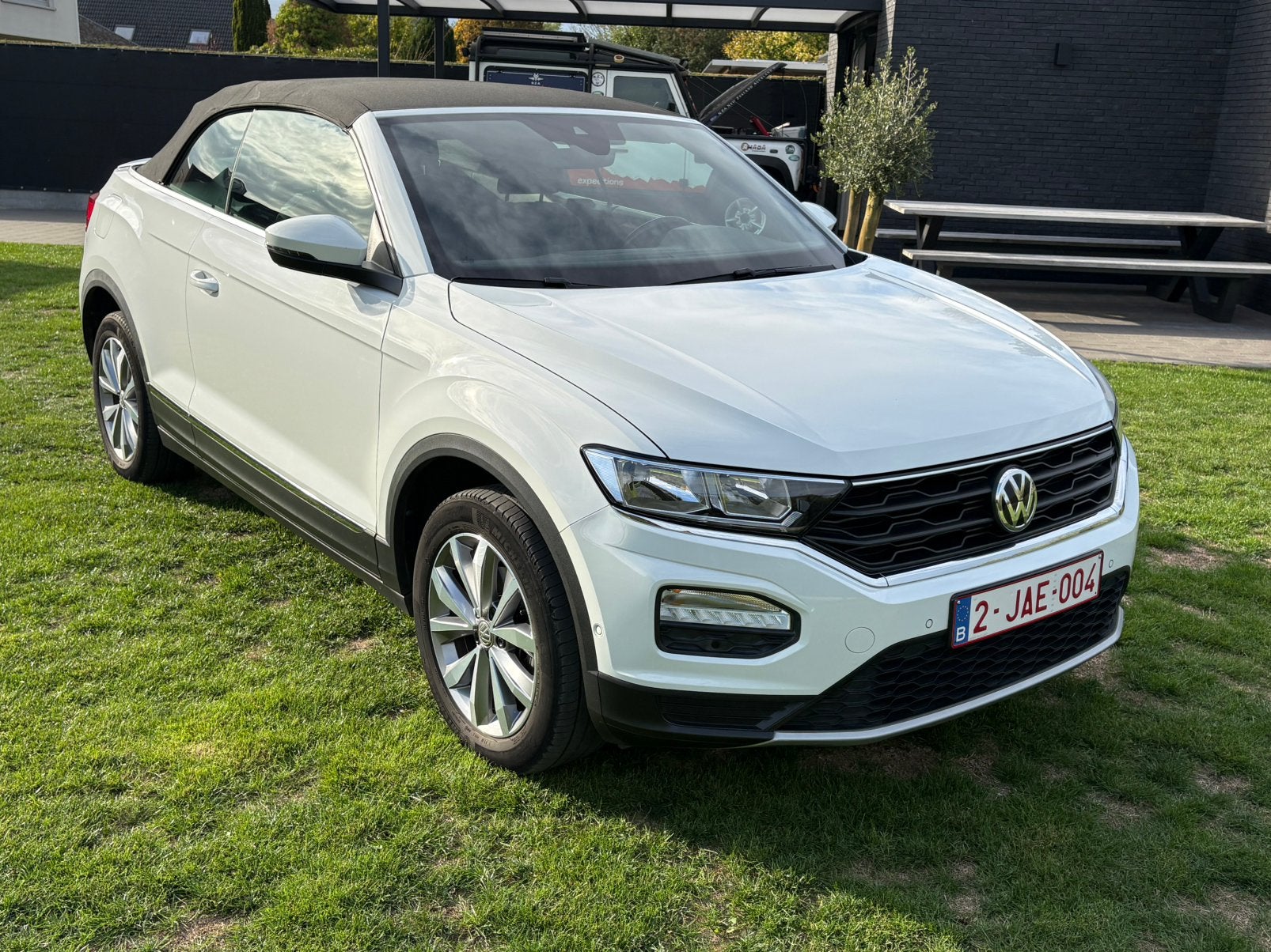 Vw T-roc cabrio 1500cc Nieuwstaat Schadevrij, Auto's, Voorwielaandrijving, 4 zetels, Stof, 1498 cc