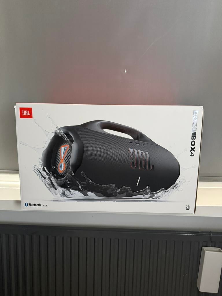 JBL BOOMBOX 4 / GLOEDNIEUW / INCL FACTUUR, GARANTIE, Ophalen of Verzenden, Zo goed als nieuw, JBL