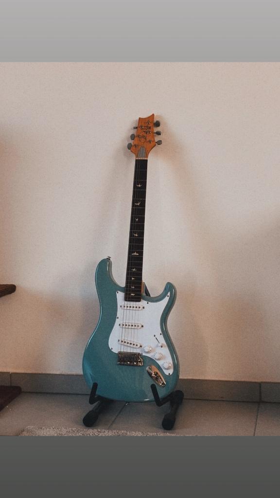 PRS Silver Sky SE John Mayer – Mint – met PRS gigbag, Ophalen, Zo goed als nieuw, Solid body, Paul Reed Smith