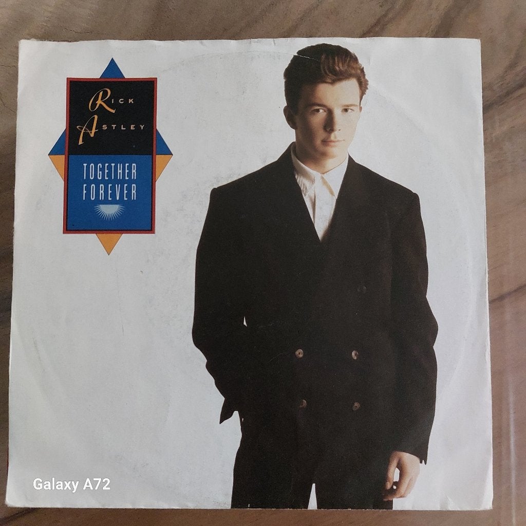 rick astley together forever, Gebruikt, 7 inch, Ophalen of Verzenden, Pop
