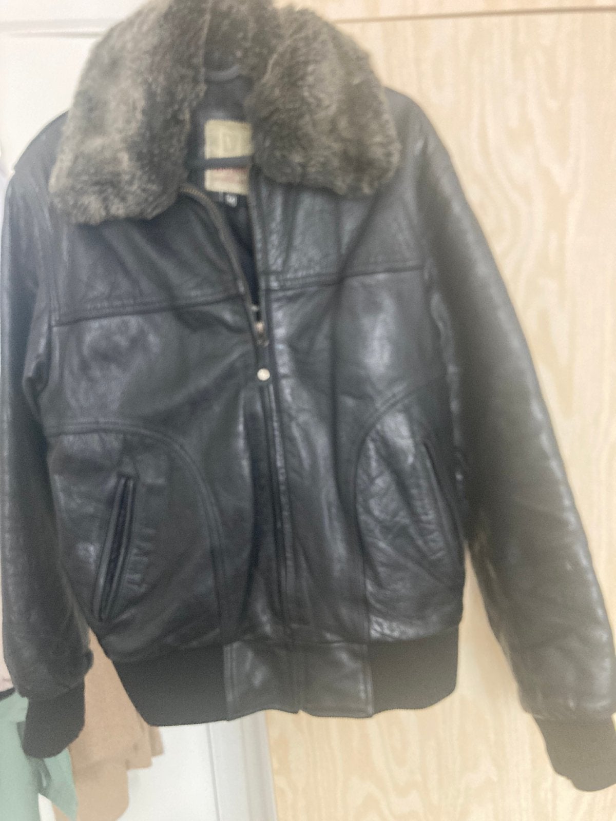 Veste de cuir ventiuna taille M, Enlèvement, Comme neuf, Taille 48/50 (M)