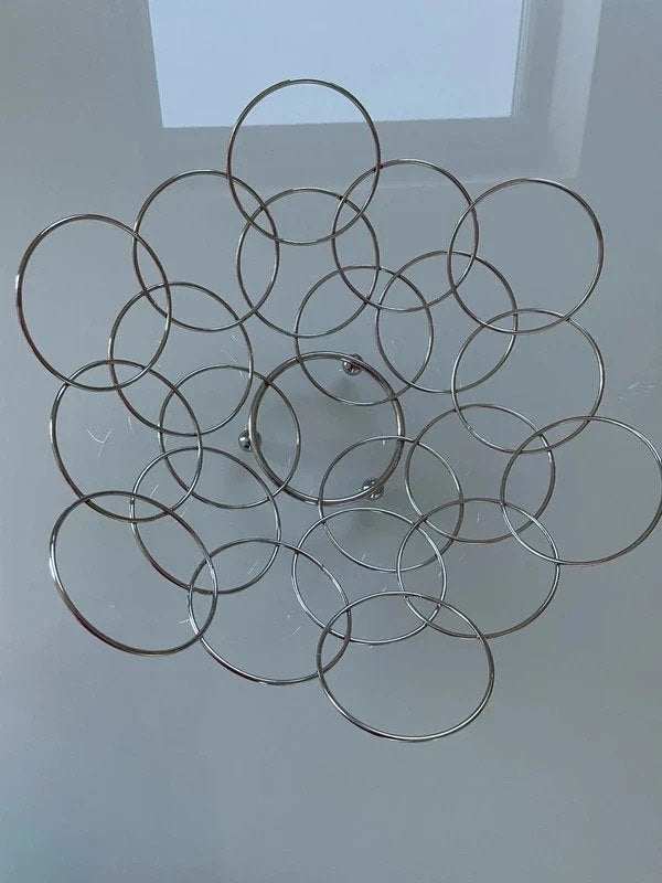 Plat à fruits en métal, 36 cm, Enlèvement ou Envoi, Utilisé