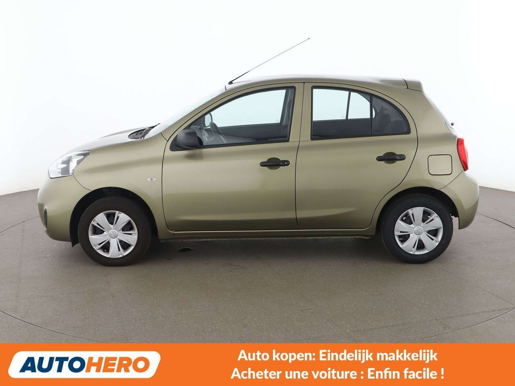 Nissan Micra 1.2 Acenta (bj 2016), Auto's, Stof, Gebruikt, Zwart, 1054 kg