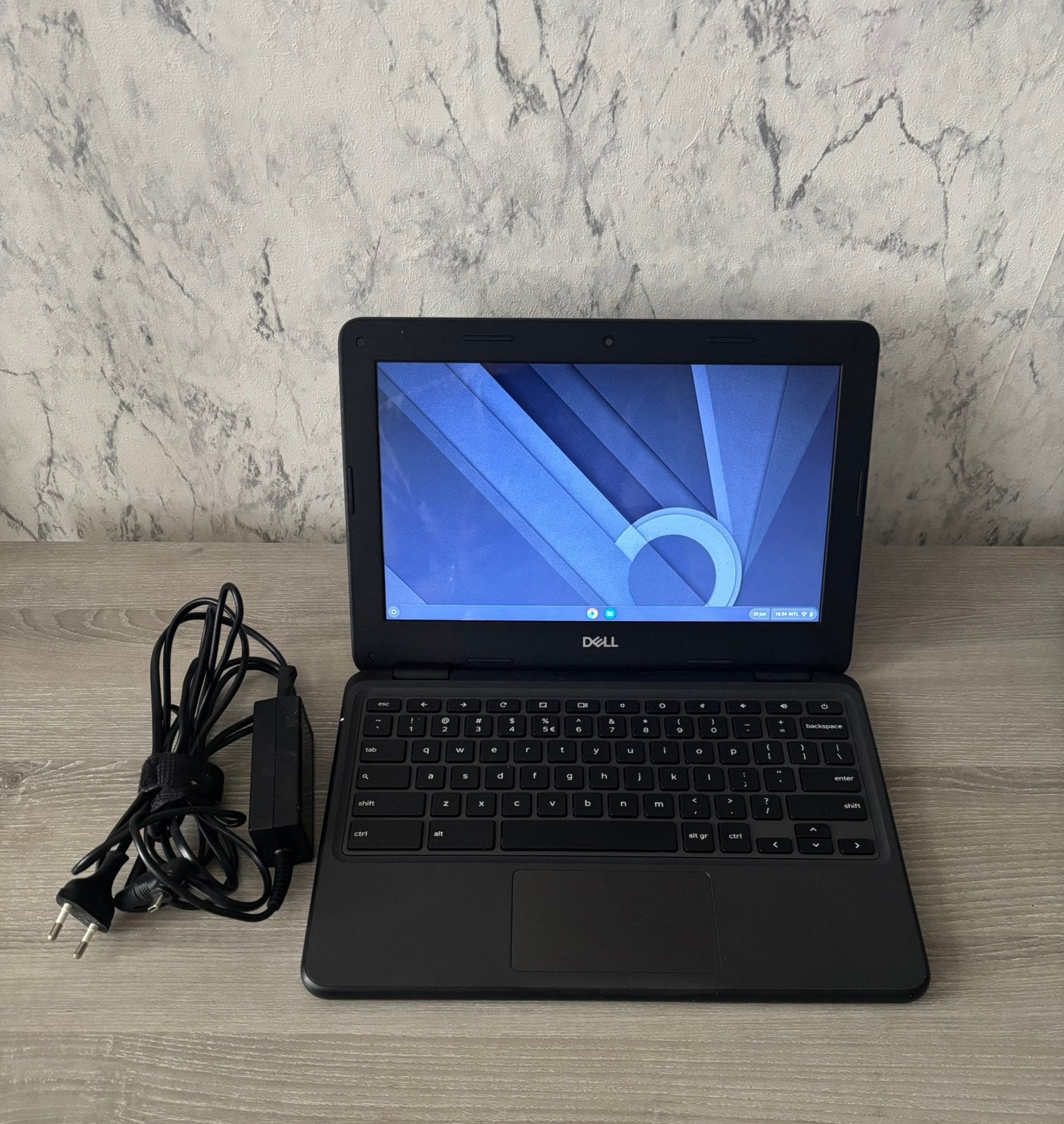 Dell Chromebook 3100 Met Touchscreen, 14 inch, 4 GB of minder, Qwerty, Touchscreen