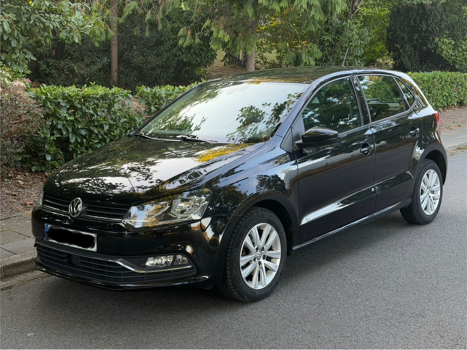 VW Polo 6r 1.4 TDI 2015 Euro6b 135.000 KM, Auto's, Volkswagen, Euro 6, Zwart, Particulier, Traction-control