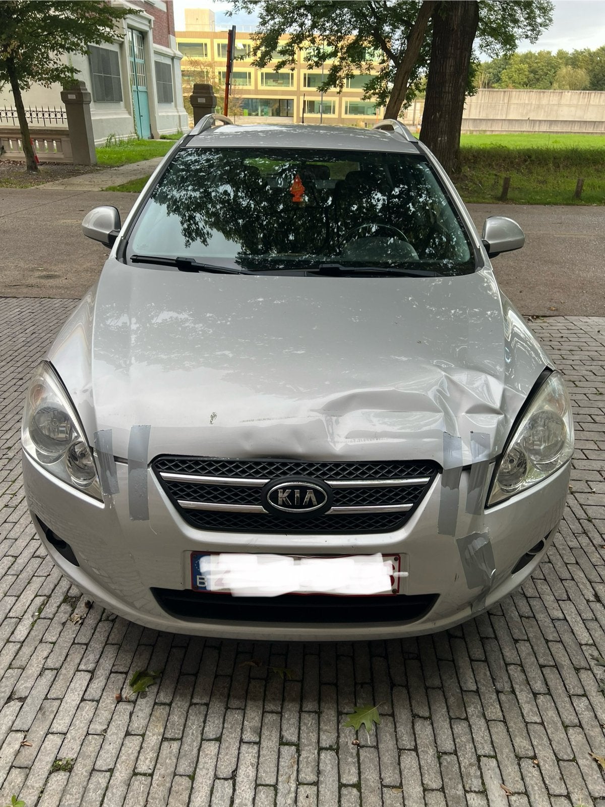 Kia c’eed 1.6crdi 66kw (90pk), Autos, Argent ou Gris, Boîte manuelle, Noir, 5 portes
