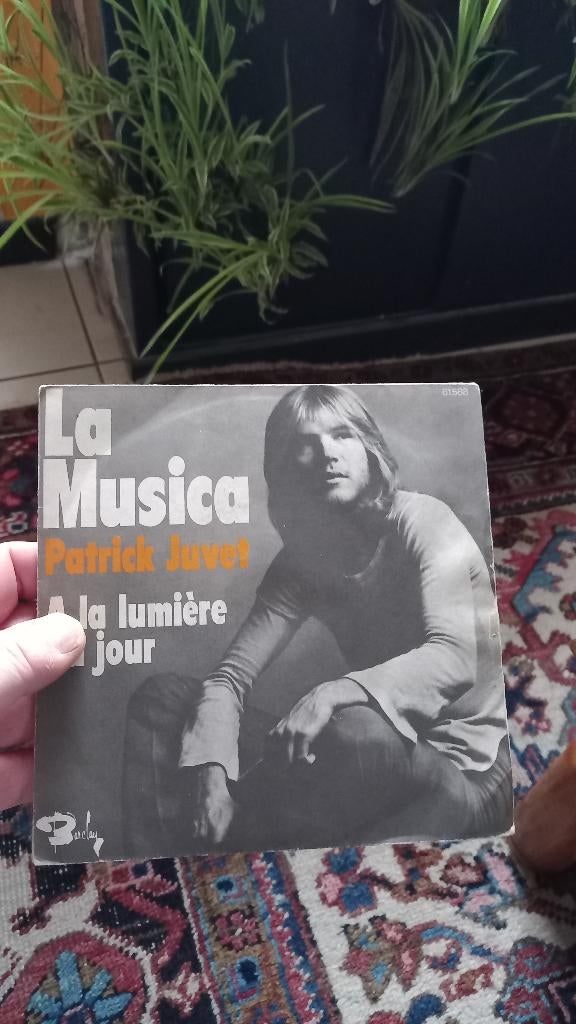 vinyl (45T) patrick juvet "la musica", CD & DVD, Enlèvement, 1970 - 1979, Utilisé