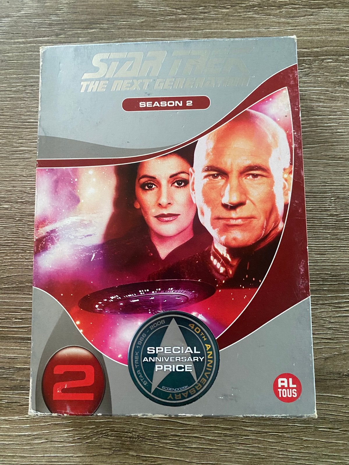 Coffret DVD Star Trek The Next Generation saison 2 à vendre, CD & DVD, Saison 2, Enlèvement, Néerlandais, Néerlandais