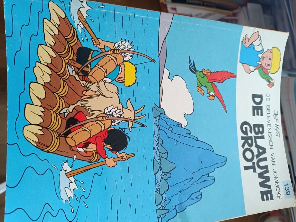 85 jommeke strips, Ophalen