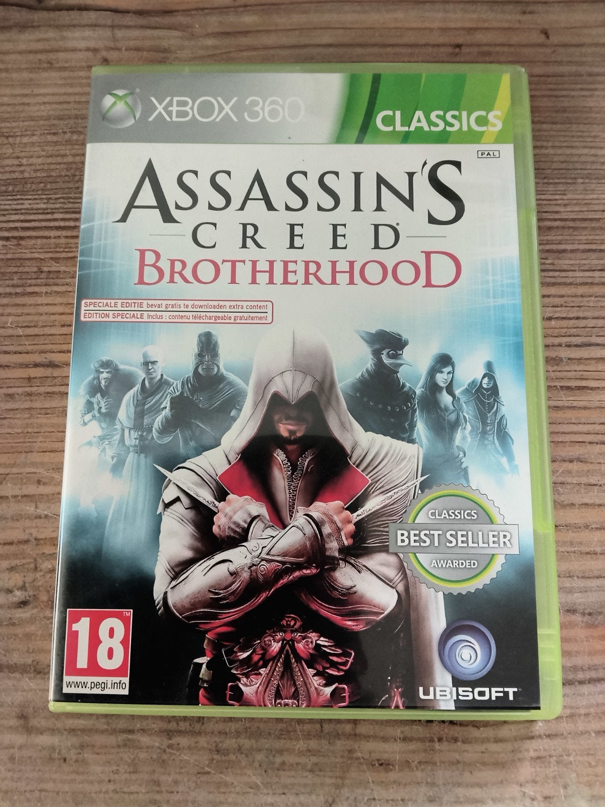 Assassin's Creed Confrérie - Xbox 360, 1 joueur, À partir de 18 ans, Aventure et Action, Comme neuf