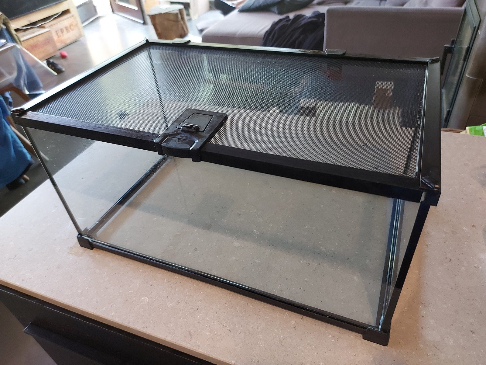 Aquarium - terrarium 50x29x25cm, Dieren en Toebehoren, Ophalen