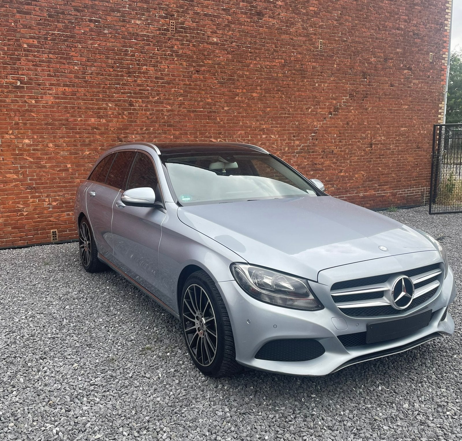 Mercedes-Benz C180D Bluetec, Auto's, Achterwielaandrijving, 4 cilinders, Lichtsensor, Leder en Stof