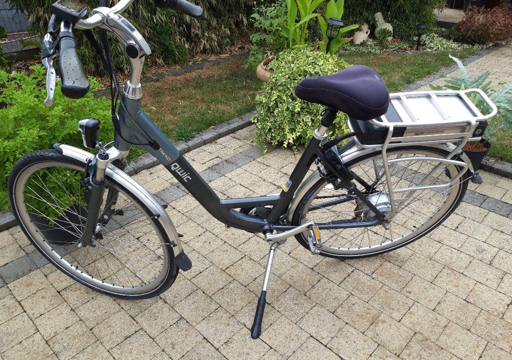 Batterie + chargeur pour vélo électrique Qwic Trend, Vélos & Vélomoteurs, Enlèvement, Utilisé, Qwic