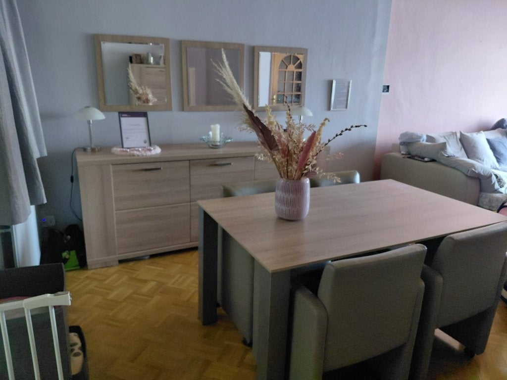Complete eetkamer te koop, Huis en Inrichting, Complete eetkamers, Ophalen, Zo goed als nieuw